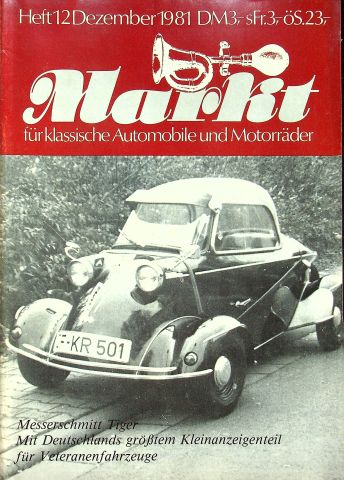Oldtimer Markt 12/1981 Oldtimer Markt 12/1981